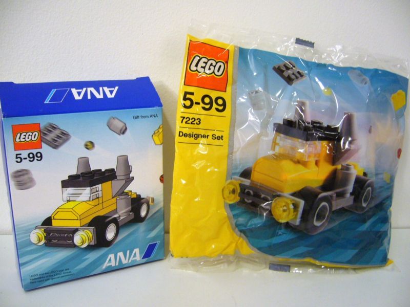 ANA ALL NIPPON AIRWAYS x LEGO 7223 TRUCK PROMO GIFT SET  