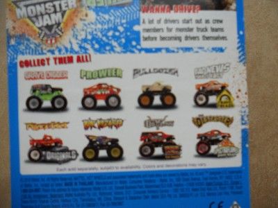 2011 Hot Wheels Monster Jam #23 PROWLER new tattoo variant 1/64 scale 