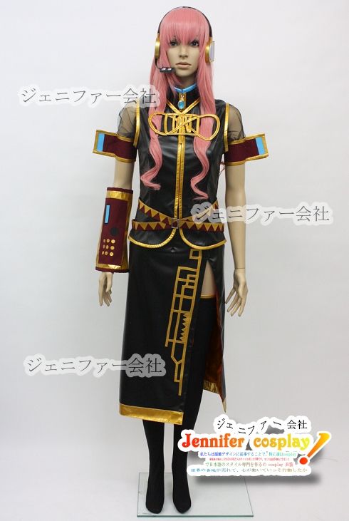 Vocaloid 2 Megurine Luka Cosplay Wig Costume 07  