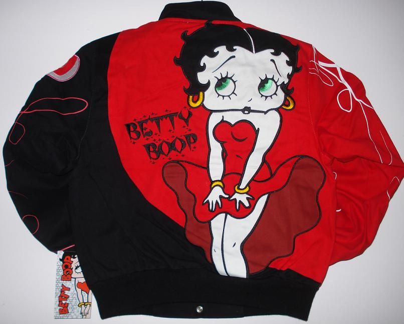 BETTY BOOP Betty women cut COTTON JACKET XXXLarge  