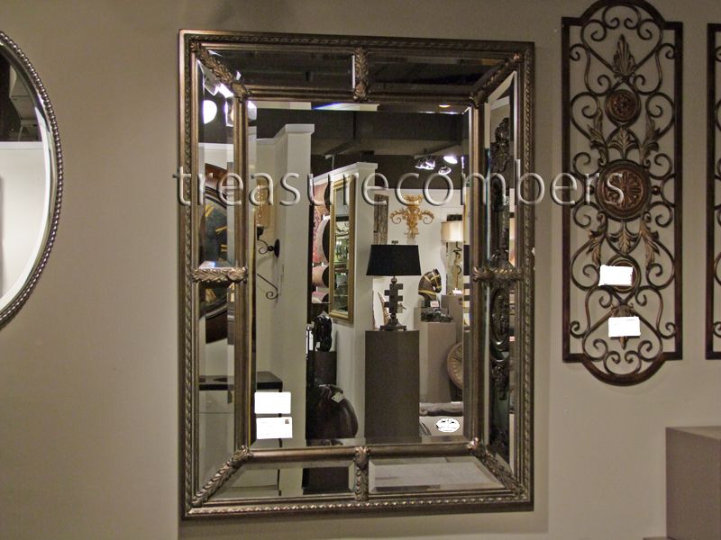  Lucinda Antique Silver Leaf Wall MIRROR  