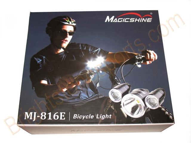   Cree XM L/2xXP G 1800 Lumen LED Bike Light with MJ828 Battery  