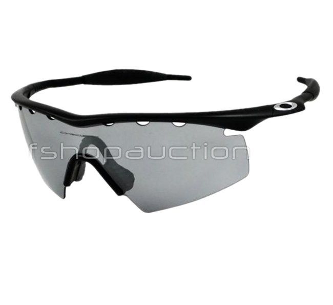 Oakley M Frame Strike Vented Black Slate Custom Mens Sport Cycling 