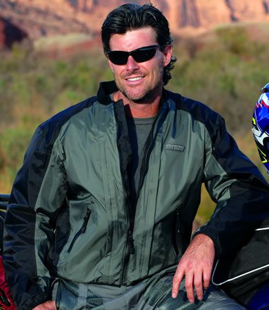 Olympia Bushwacker 3/4 Motorcycle Jacket Black  