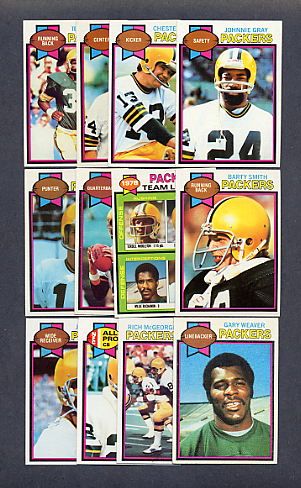 1979 Topps Football Green Bay Packers TEAM SET James Lofton RC  