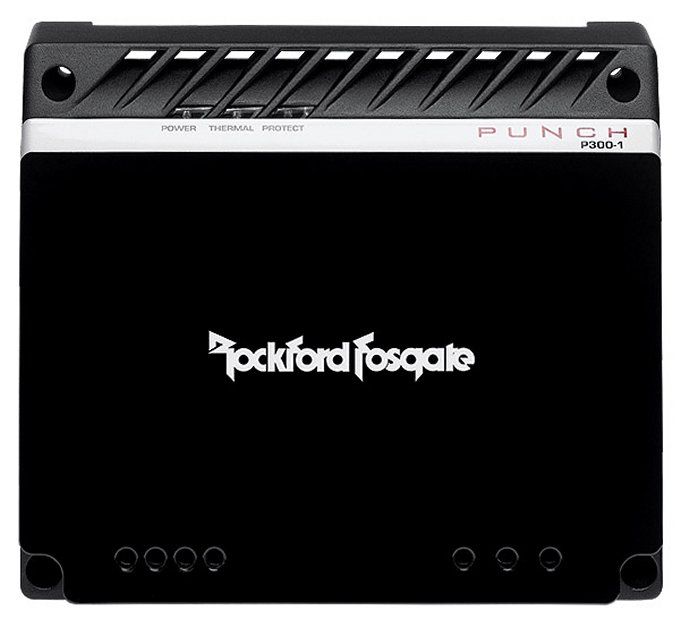 ROCKFORD FOSGATE P300 1 300 Watt Car MONO A/B Amplifier  