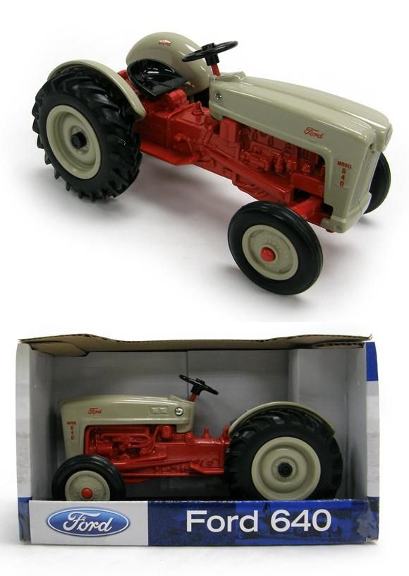 ERTL 1/16 *FORD 640* Wide Front Tractor *NIB* New Holland Farm  