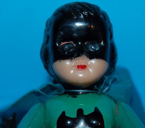 70´s ROBIN SLEEPING EYES FIGURE BATMAN RARE ARGENTINA  