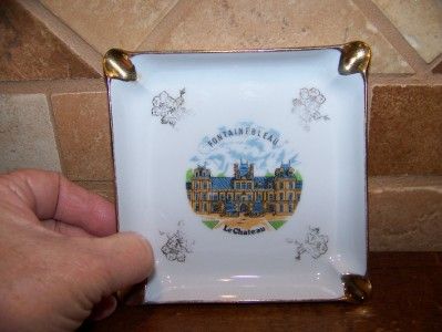 Ashtray/Fontainebleau Le Chateau/Giraud/Limoges France  