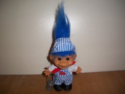 RUSS TROLL, RAILROAD TRAIN CONDUCTOR / LANTERN, COLLECTIBLE, NICE 