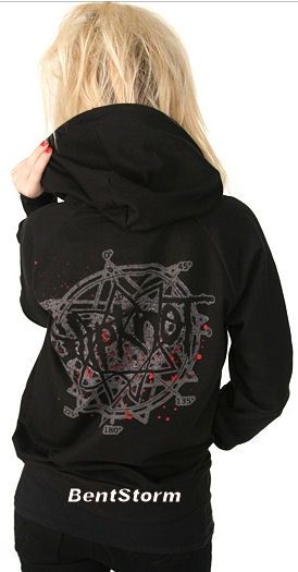 SLIPKNOT HOODIE Hoody Music Rock Band Sweatshirt 2X NEW  