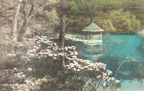 Lake Minnewaska NY   Stepping Stone Summer House   1943  