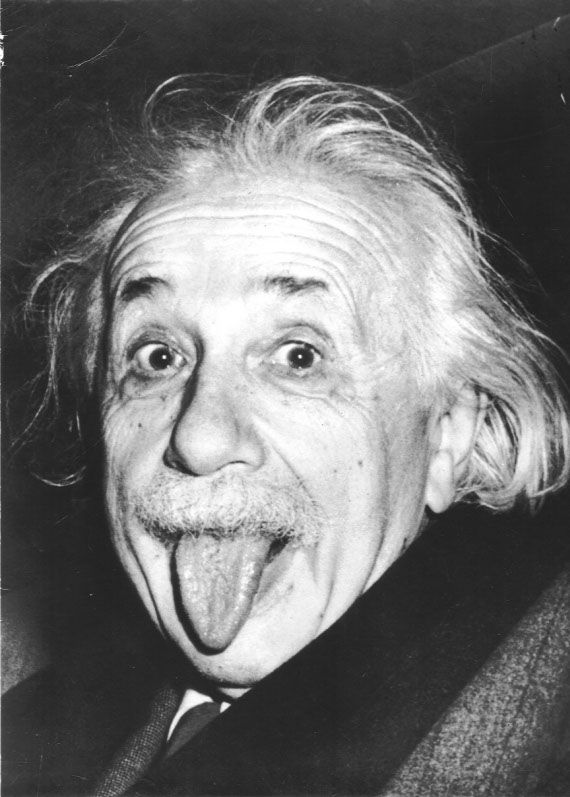 ALBERT EINSTEIN STICK CAR WINDOW VINYL DECALS STICKERS  