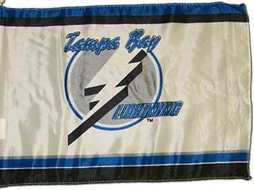 Tampa Bay Lightning Licensed 12x18 NHL Flag     