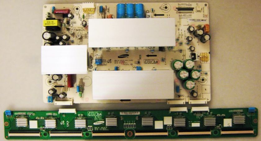 VIZIO VP422 HDTV10A 42 PLASMA Y MAIN AND YB BOARDS LJ41 05075A , LJ41 