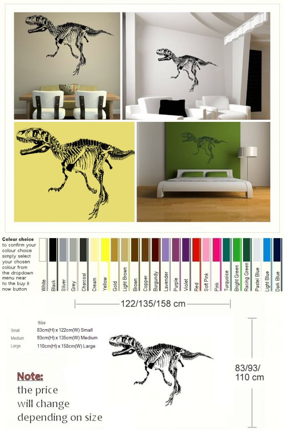   kids bedroom wall art stickers giant stencil mural decals new  