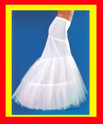 Fishtai lWedding Bridal Petticoat for a Cocktail Dress  