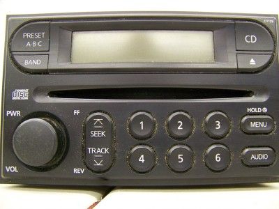 NISSAN XTERRA FRONTIER 2005 2006 2007 CD RADIO PALYER # CY12B # 28185 