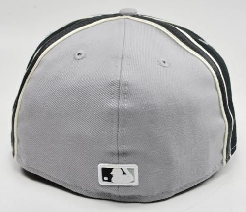 NEW ERA FITTED CAP 5950 NY YANKEES WILM3DK GREY BLACK  